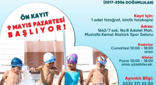 Bayraklı’da yüzme bilmeyen kalmayacak