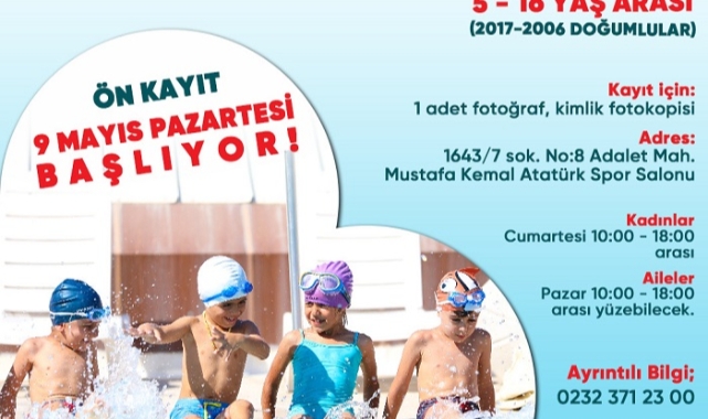 Bayraklı’da yüzme bilmeyen kalmayacak