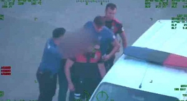 Helikopter ve özel harekat destekli operasyonda 26 şüpheli yakalandı