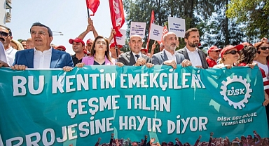 İzmir Çeşme Projesi’ne karşı tek yürek