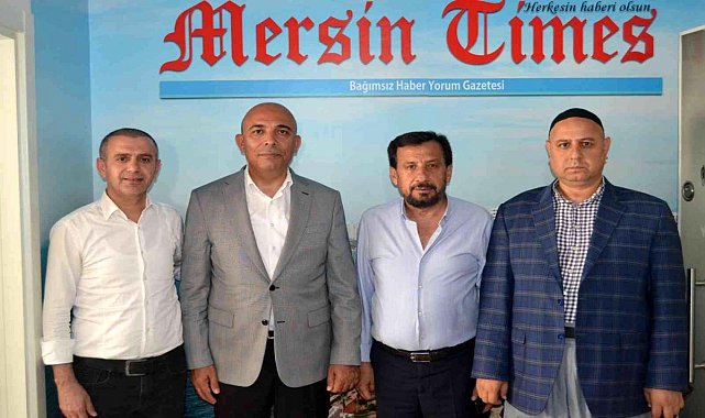 İzmir Emniyet Müdürü Şahne Mersin'de temaslarda bulundu