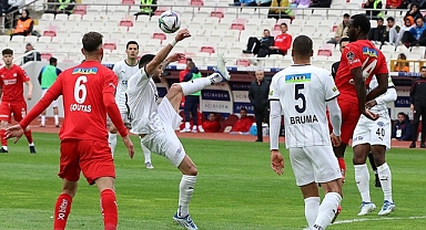 Sivasspor'un 3 maçlık yenilmezlik serisi sona erdi