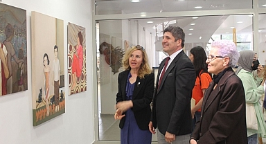 “Yıl Sonu” sergisi açıldı