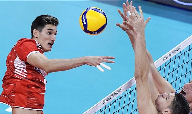 A Milli Erkek Voleybol Takımı, Çekya'ya 3-1 yenildi