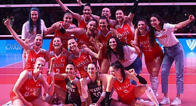 A Milli Kadın Voleybol Takımı, Belçika'yı 3-1 yendi