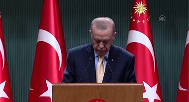 Erdoğan Kabine Toplantısı'nın ardından millete seslendi