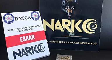 Datça'da uyuşturucu operasyonunda iki şüpheli yakalandı