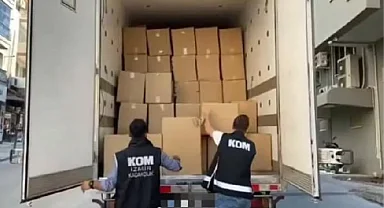 İzmir'de 3 milyon 87 bin kaçak sigara ele geçirildi