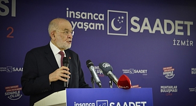 Karamollaoğlu, İzmir'de muhtarlarla buluştu