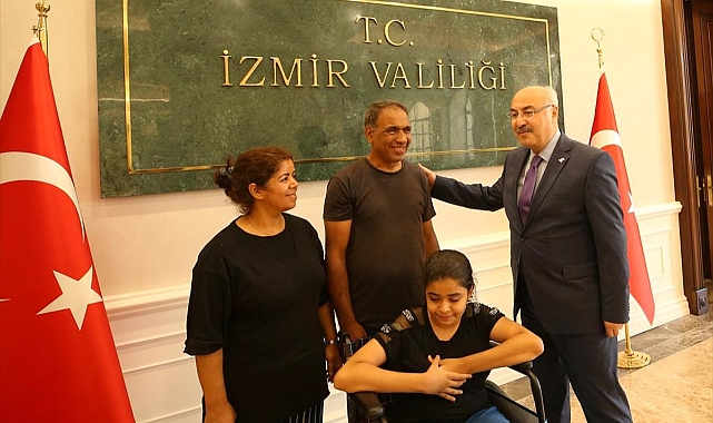 Vali Köşger'den Sema'ya tekerlekli sandalye