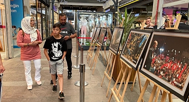 "15 Temmuz Demokrasi ve Milli Birlik Günü" sergisi