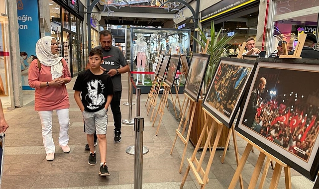 "15 Temmuz Demokrasi ve Milli Birlik Günü" sergisi