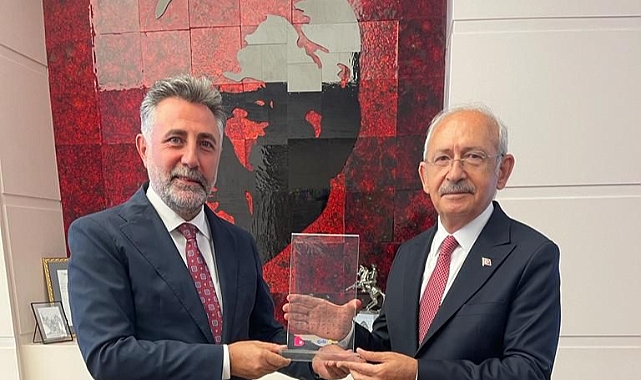 Başkan Sandal'dan Kılıçdaroğlu'na ziyaret
