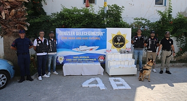 Bodrum açıklarında uyuşturucu operasyonu