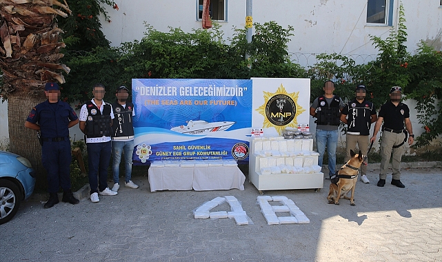 Bodrum açıklarında uyuşturucu operasyonu