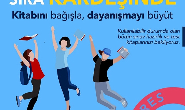 Buca’da anlamlı kitap bağış kampanyası