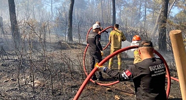 Buca’da orman yangınlarına karşı dört koldan seferberlik