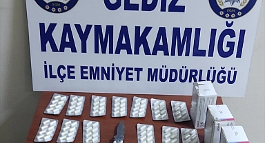 Gediz’de uyuşturucu operasyonunda bir şüpheli yakalandı