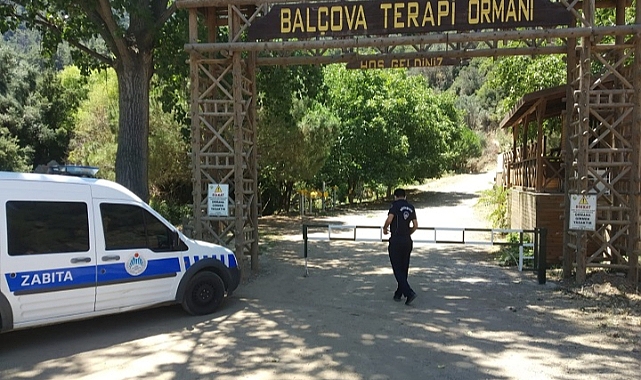 İzmir’in ormanlarını korumak için zabıta iş başında