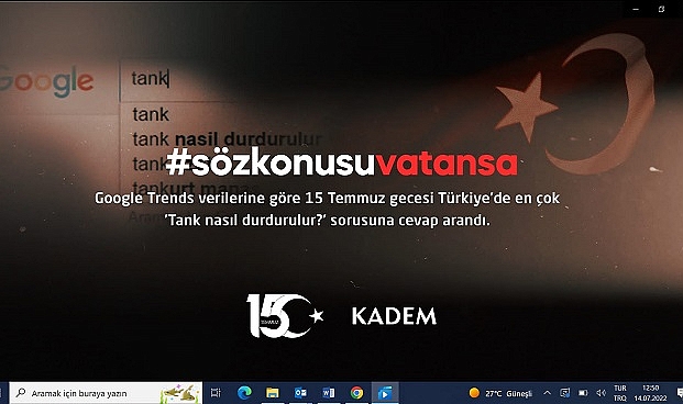 Kadem’den 15 Temmuz&#039;a Dair Hafızaları Tazeleyen Kampanya: