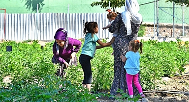 Kadifekaleli kadınlar üretime katılıyor