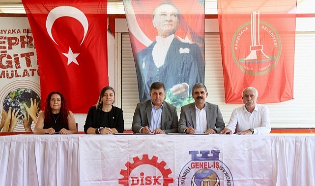 Karşıyaka'da Toplu İş Sözleşmesi Sevinci