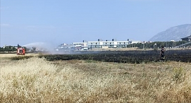 Manisa'da otluk alanda yangına neden olan 3 zanlı yakalandı