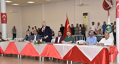 Pehlivan, Belediye Personeliyle Bayramlaştı