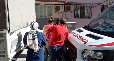 Sönen ocaktan yayılan doğalgazdan etkilenen kadın hastaneye kaldırıldı