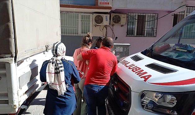 Sönen ocaktan yayılan doğalgazdan etkilenen kadın hastaneye kaldırıldı