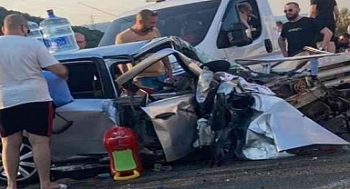 Urla'daki trafik kazasında ölenlerin sayısı 2'ye yükseldi