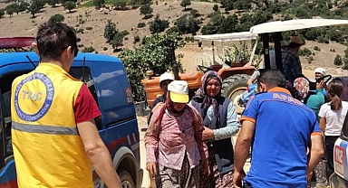 Zihinsel engelli kadın "drone" desteğiyle bulundu