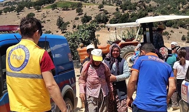 Zihinsel engelli kadın "drone" desteğiyle bulundu
