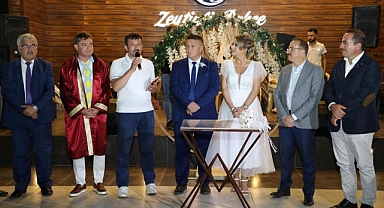 AK Parti Ödemiş İlçe Başkanı Şen, dünya evine girdi