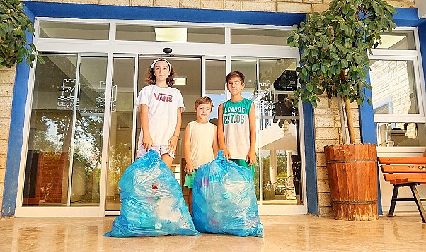 Atıklar Çeşme’de eğlenceye dönüşüyor