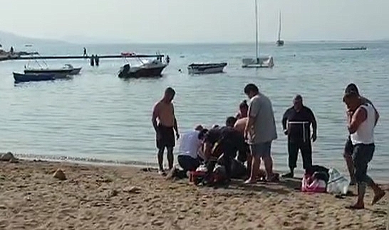Aydın'da denize giren kadın boğuldu