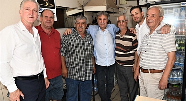 Başkan İduğ, esnafı dinledi