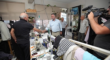 Başkan Sandal, mahalle gezilerine devam ediyor