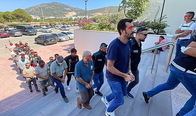 Bodrum açıklarında uyuşturucu operasyonu