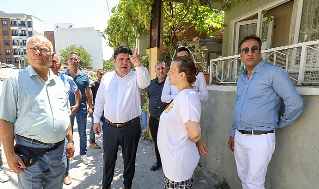 Buca Adatepe’de yeni yol müjdesi