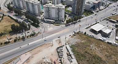 Cahar Dudayev Bulvarı'nda trafik düzenlemesi