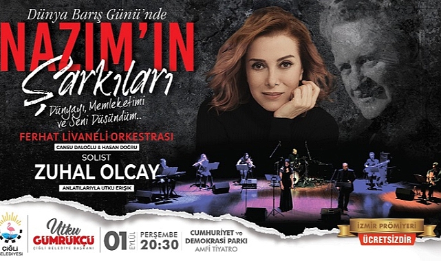 Çiğli’de Zuhal Olcay Rüzgarı Esecek