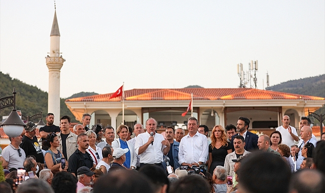 İnce, İzmir'de partilileriyle bir araya geldi