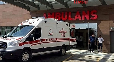 İzmir'de bir kişi hastanenin önündeki ambulansı çaldı