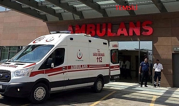 İzmir'de bir kişi hastanenin önündeki ambulansı çaldı
