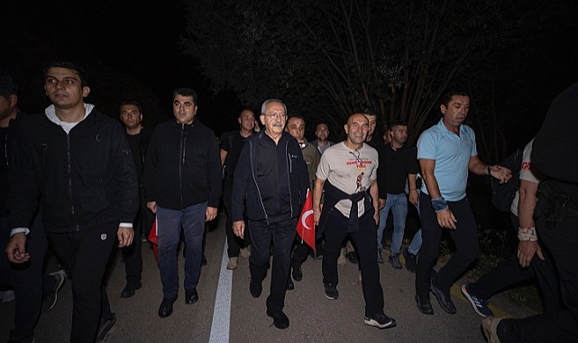 Kocatepe Zafer Yürüyüşü’nde büyük coşku