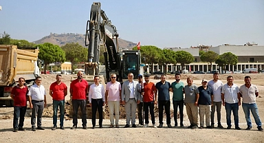 Millet Bahçesi İçin İlk Kazma Vuruldu, Kurban Kesildi...