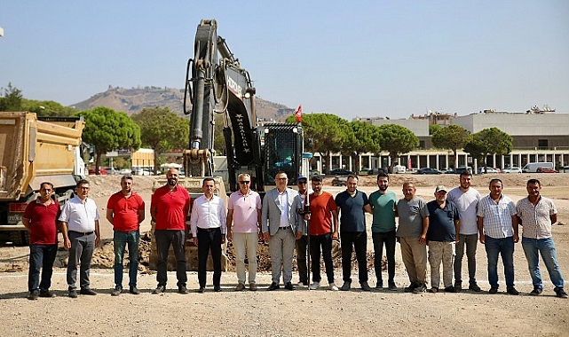 Millet Bahçesi İçin İlk Kazma Vuruldu, Kurban Kesildi...