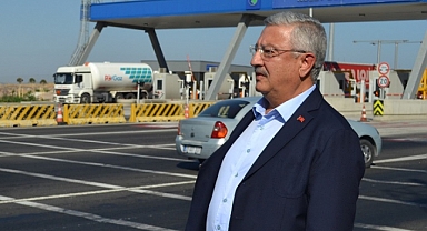 Nasır, Menemen-Aliağa-Çandarlı Otoyolu’ndan seslendi