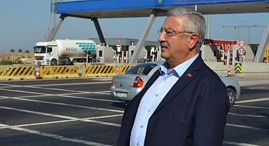 Nasır, Menemen-Aliağa-Çandarlı Otoyolu’ndan seslendi